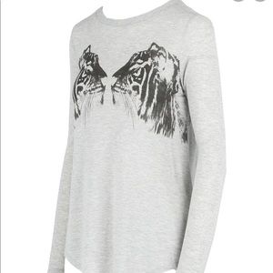 Brand new haute hippie tiger shirt